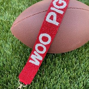 Woo Pig Handbeaded Purse Strap